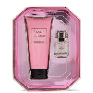 Victoria's Secret Bombshell Pink Lotion & Perfume Set